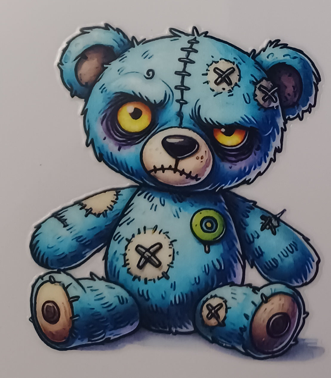 Cute Macabre Cup Sticker