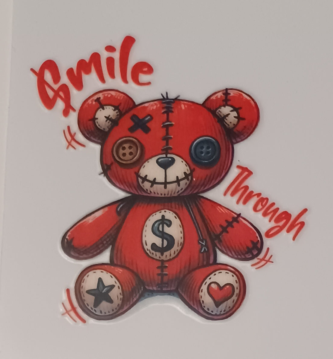 Cute Macabre Cup Sticker