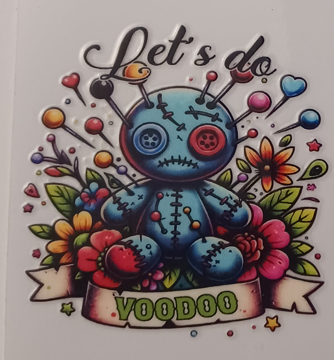 Cute Macabre Cup Sticker