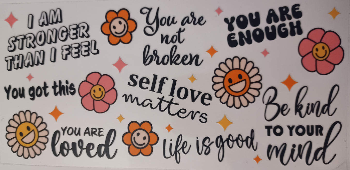 Awareness Cup Sticker