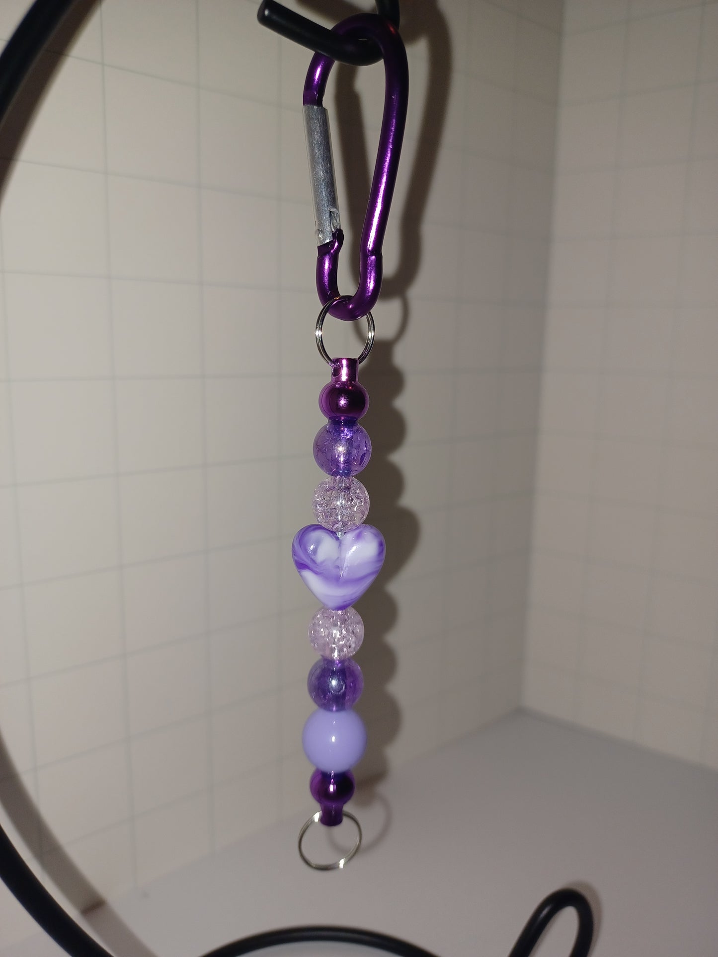Custom Beaded Keychain