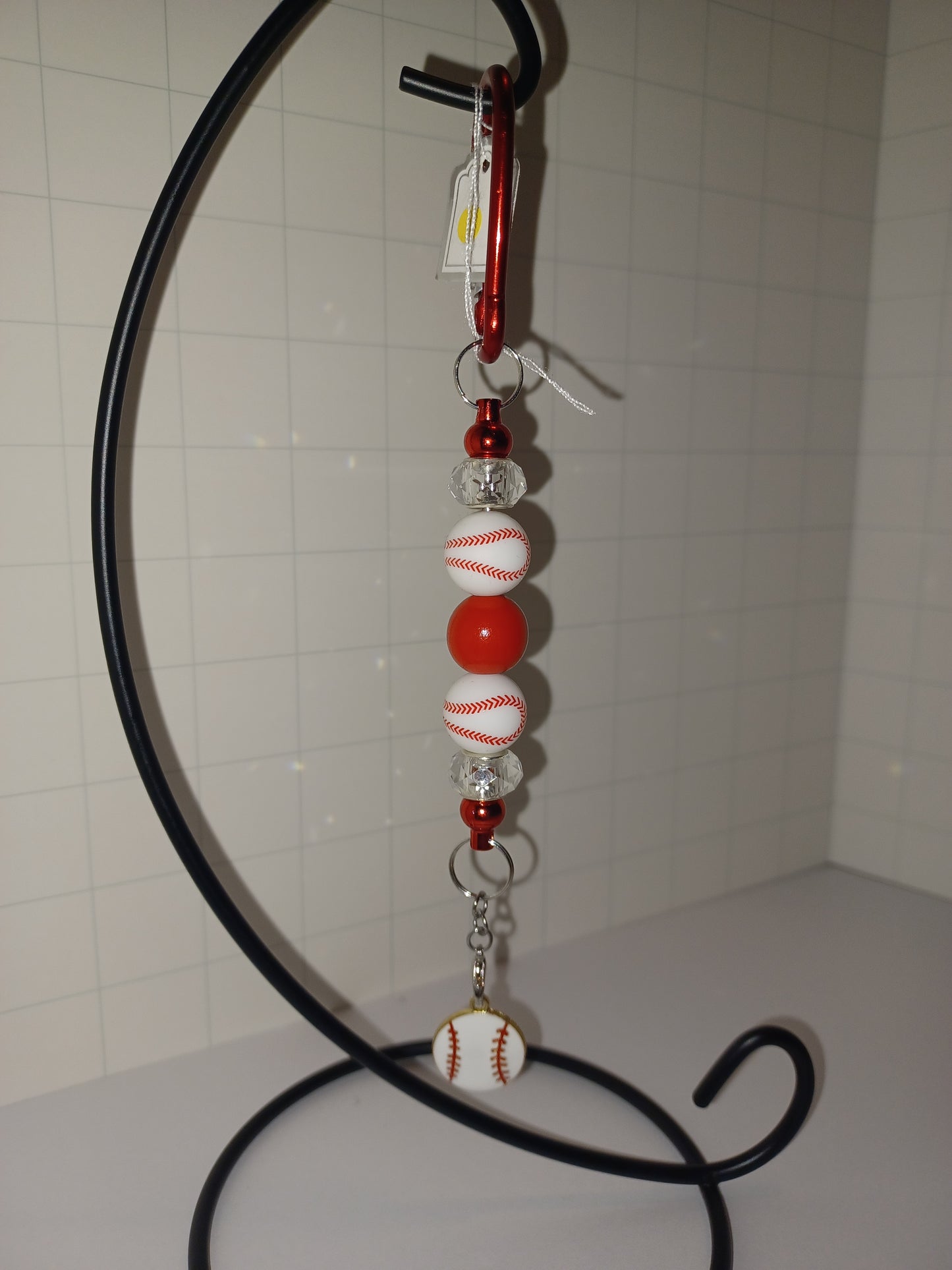 Custom Beaded Keychain