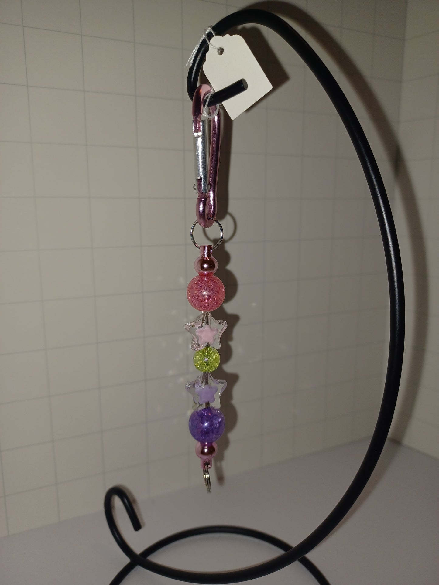 Custom Beaded Keychain