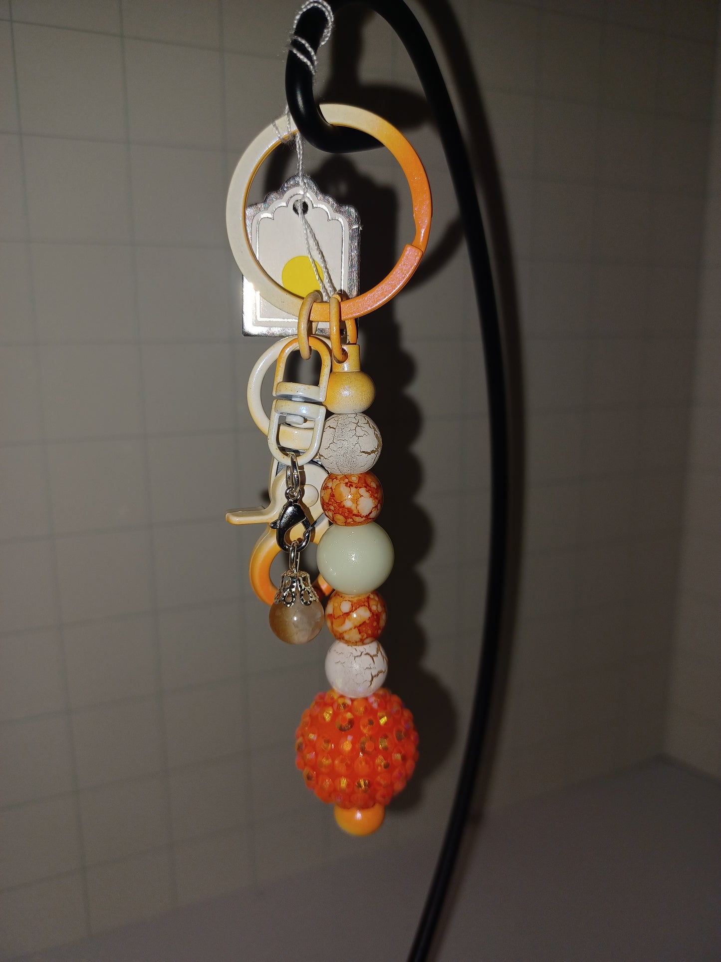 Custom Beaded Keychain