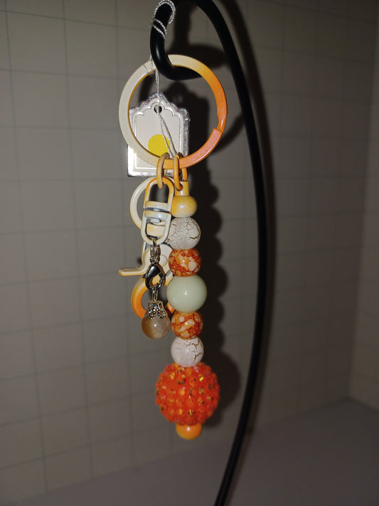 Custom Beaded Keychain