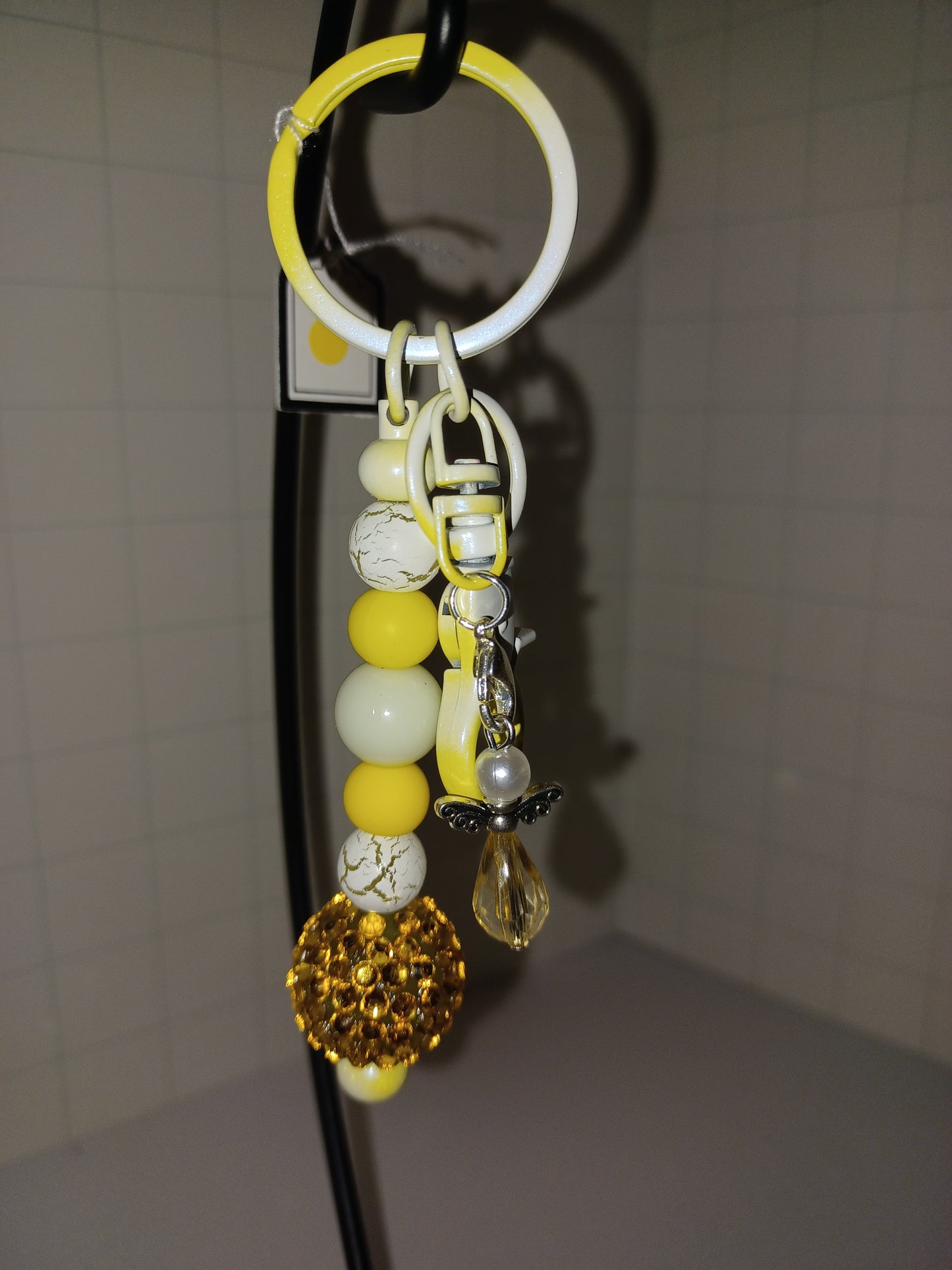 Custom Beaded Keychain
