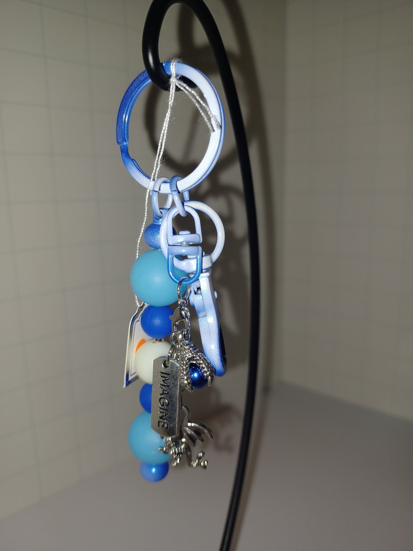 Custom Beaded Keychain