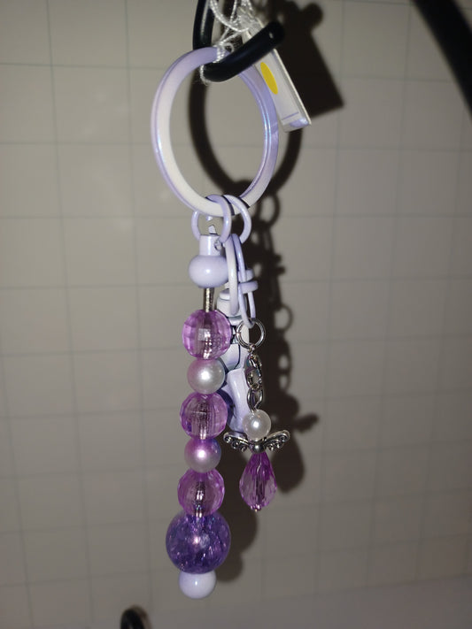 Custom Beaded Keychain
