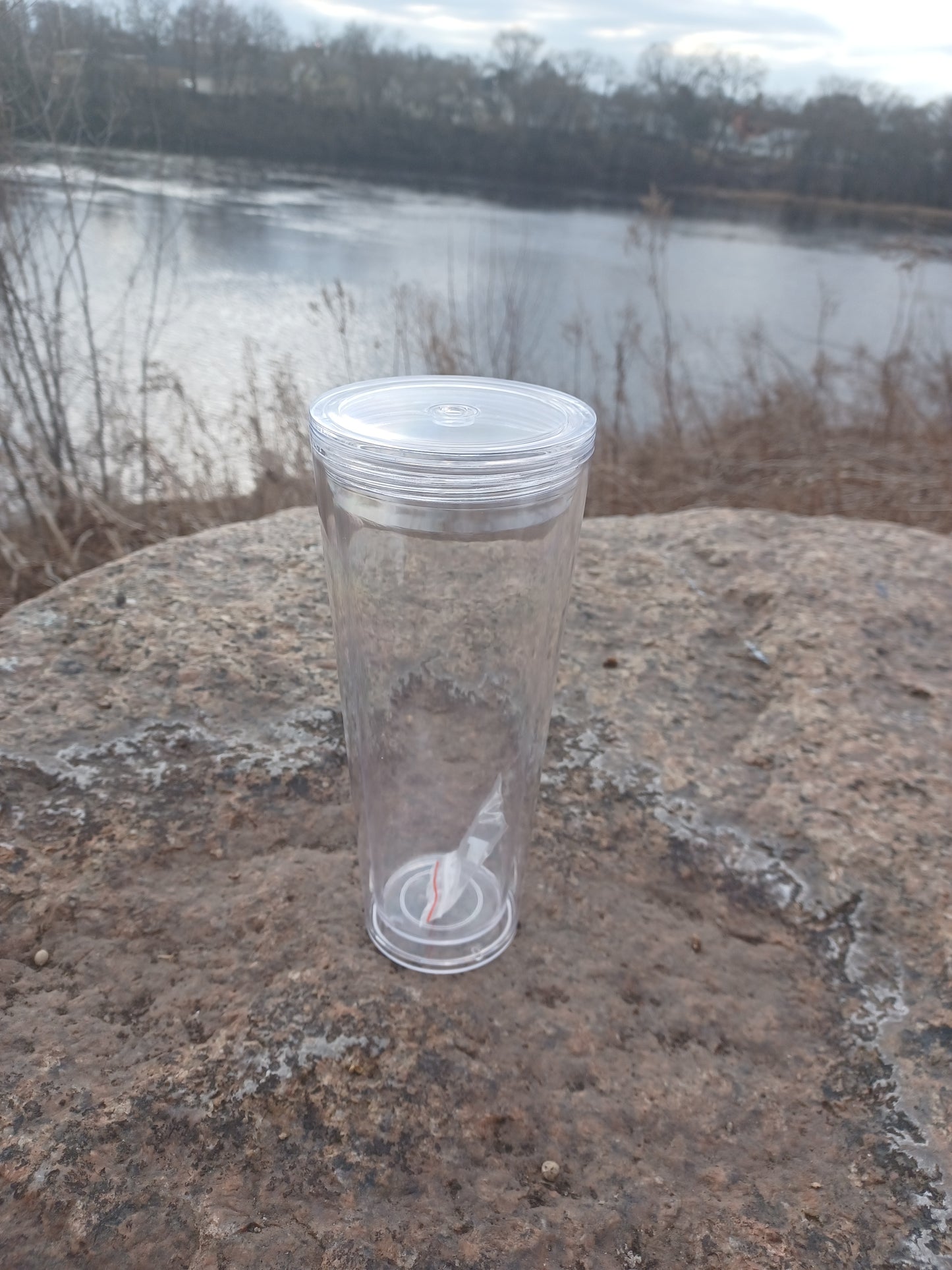 24oz Custom Snow Globe Tumbler