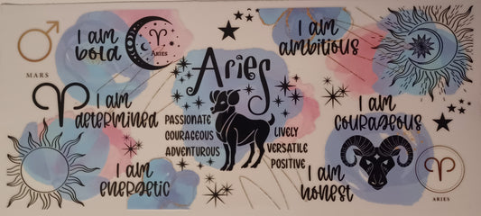 Aries Cup Sticker