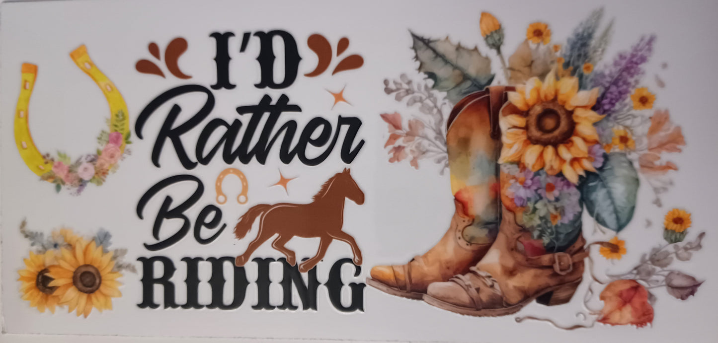 Country Themed Cup Sticker