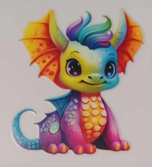 Dragon Cup Sticker
