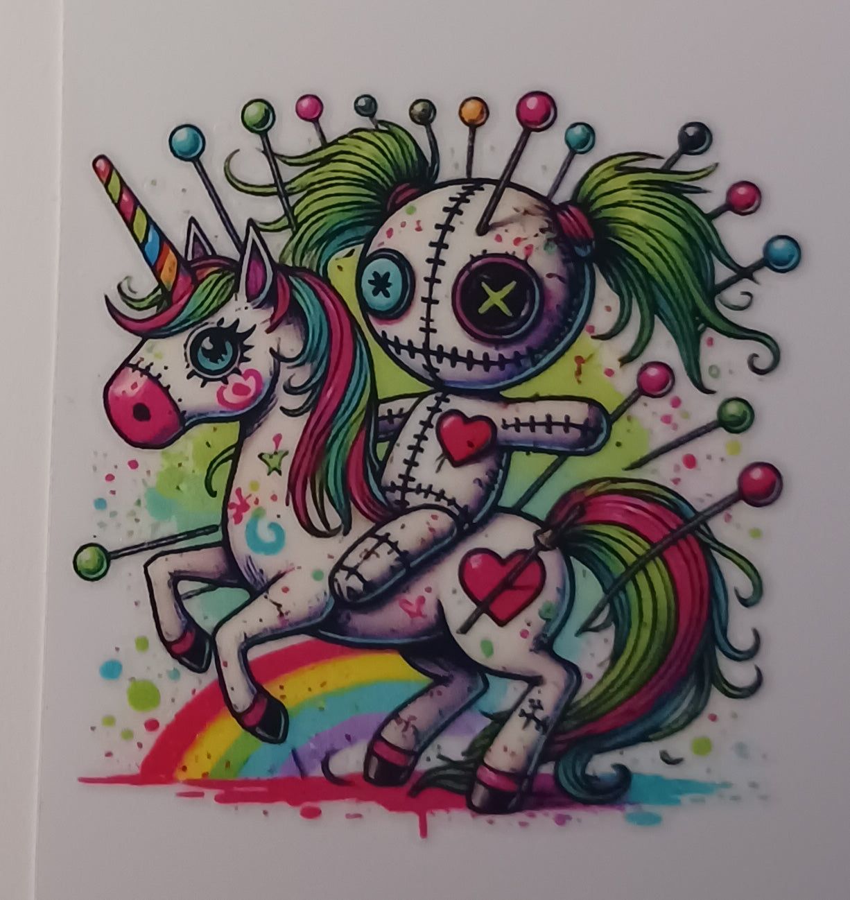 Cute Macabre Cup Sticker