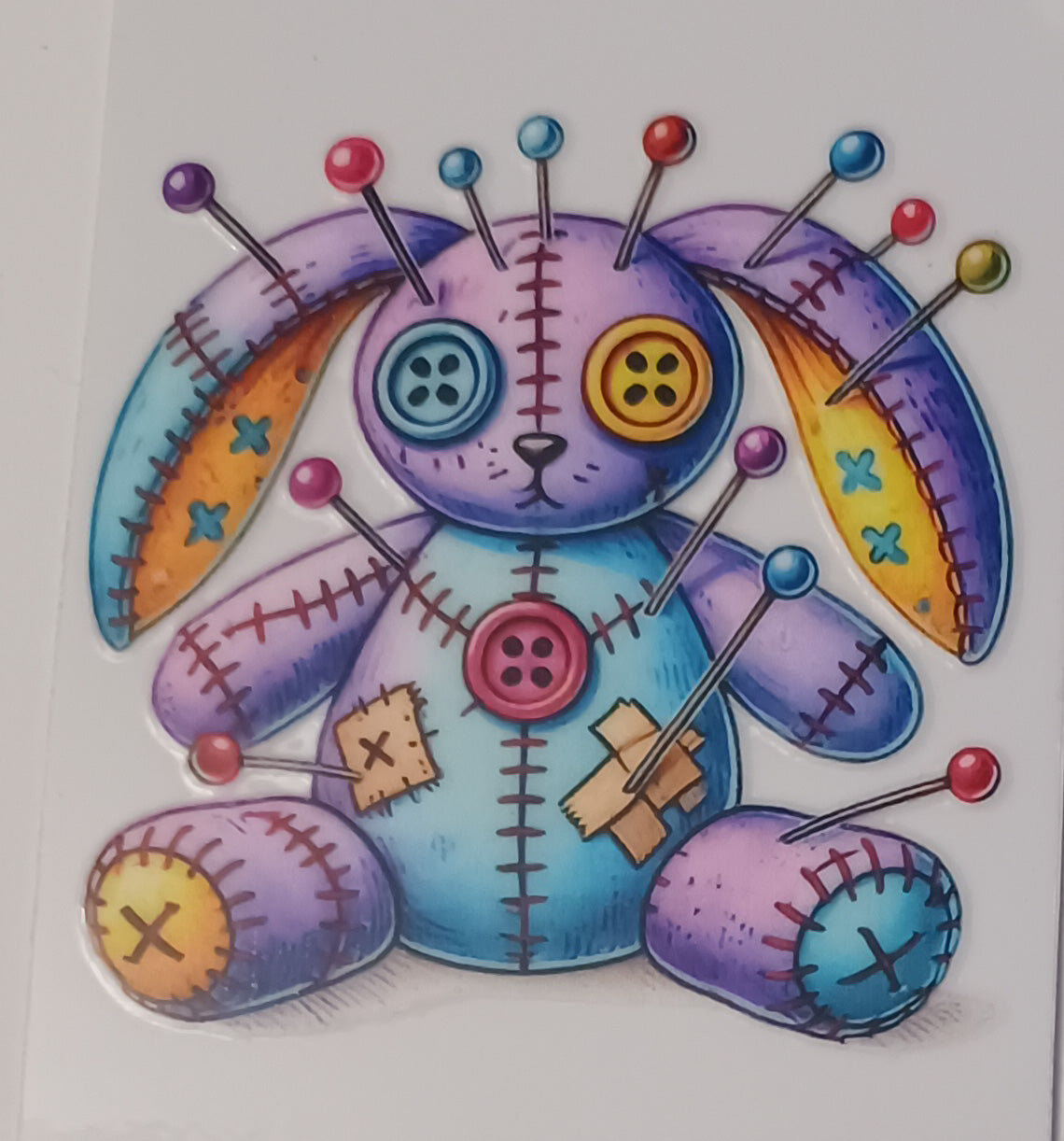 Cute Macabre Cup Sticker