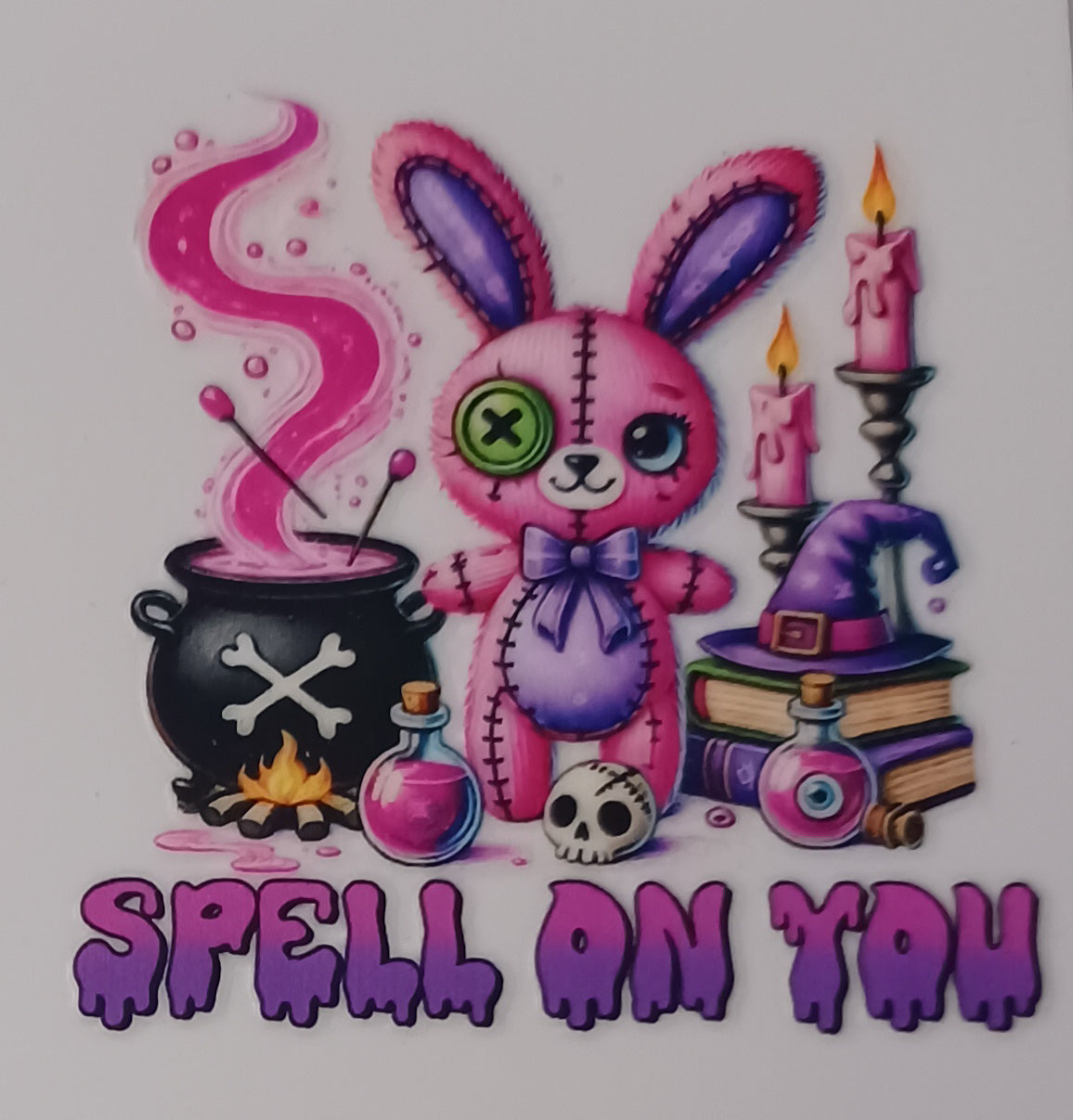 Cute Macabre Cup Sticker