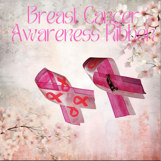 Breast Cancer Awareness Ribbon Pin 2